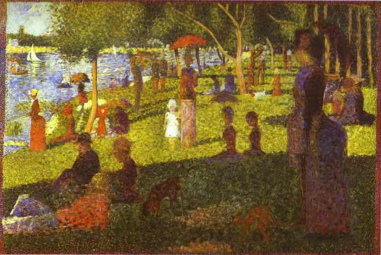 776x519 Study For A Sunday On La Grande Jatte 1884 Painting Georges - Sunday Painting