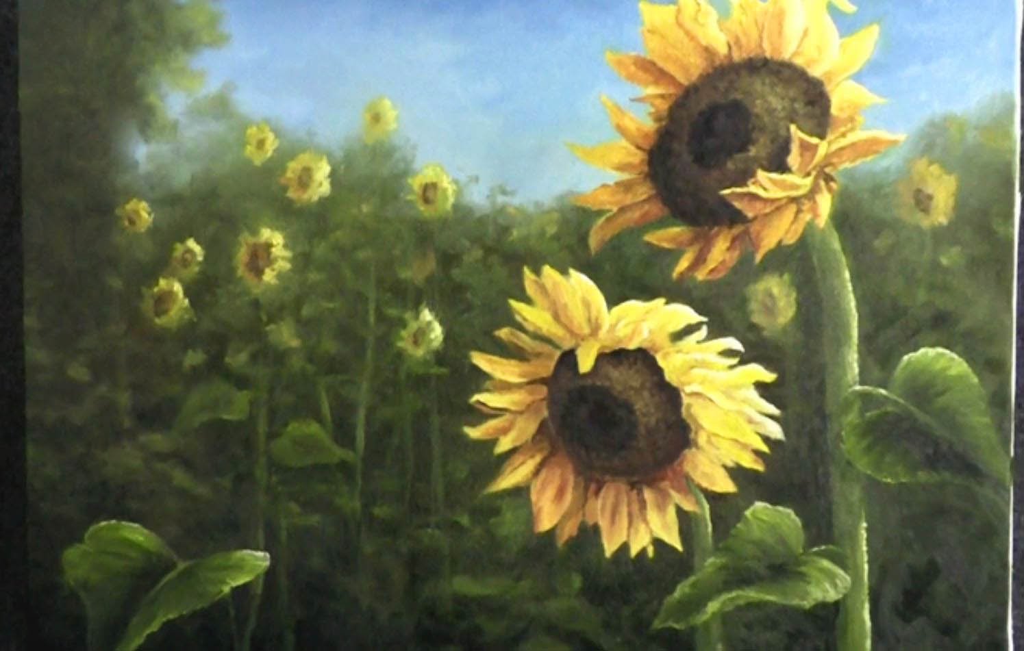 Кто нарисовал sunflowers