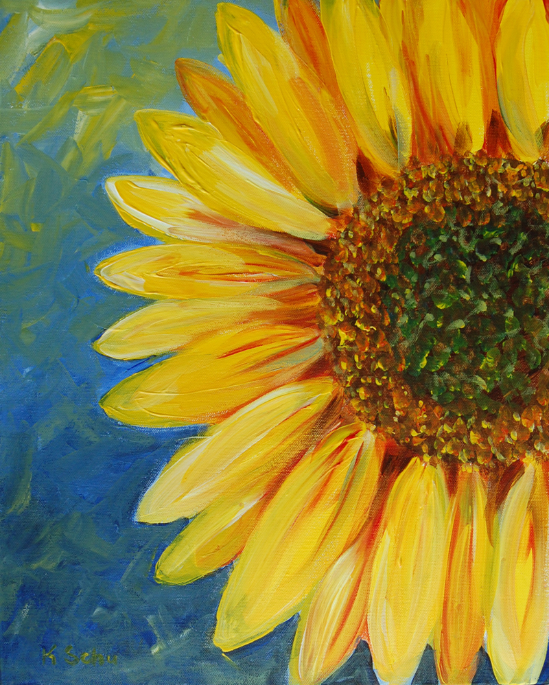 800x998 Sunflower Painting Party Thursday Sept 14th @630 Pm In Destin - Sunflower Painting