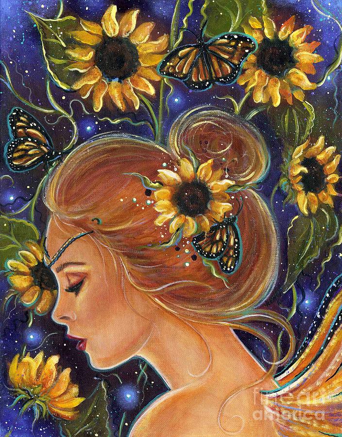 704x900 Sunflower Paintings Fine Art America - Sunflower Painting