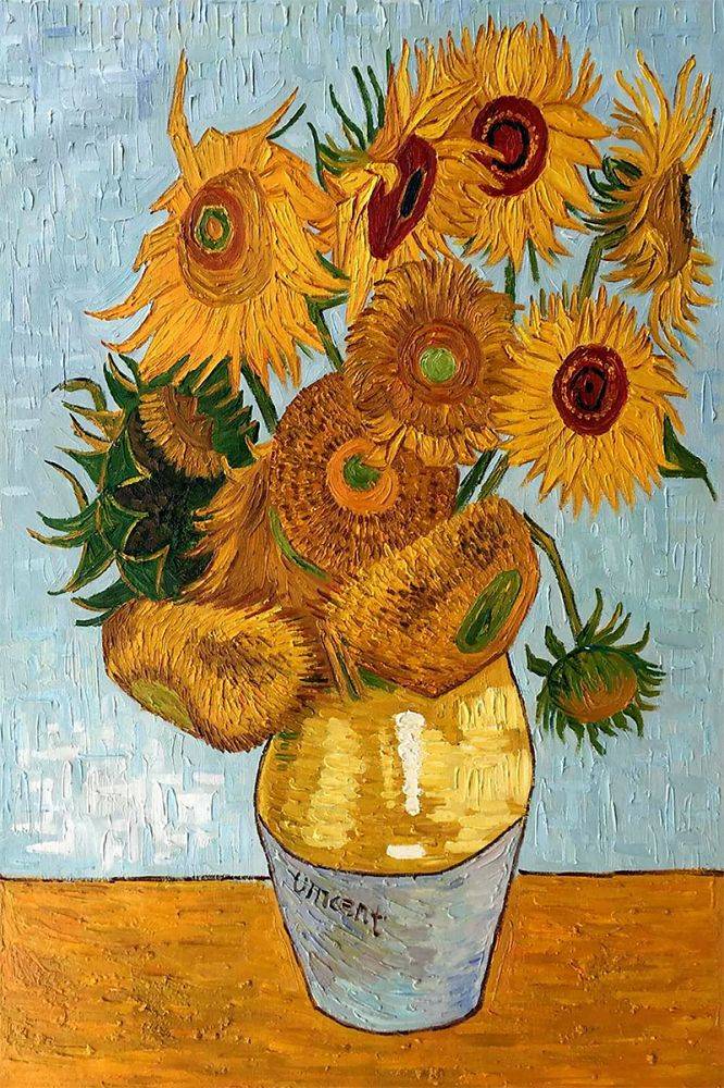 666x1000 Vincent Van Gogh, Sunflowers - Sunflower Painting