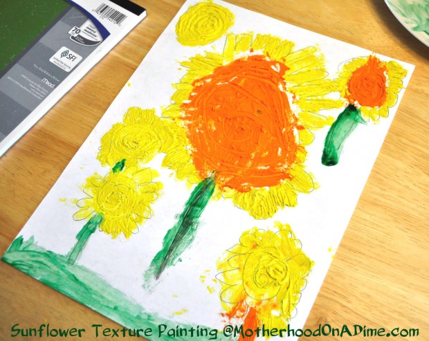 620x493 Masterpiece Monday Sunflowers By Vincent Van Gogh - Sunflower Painting For Kids