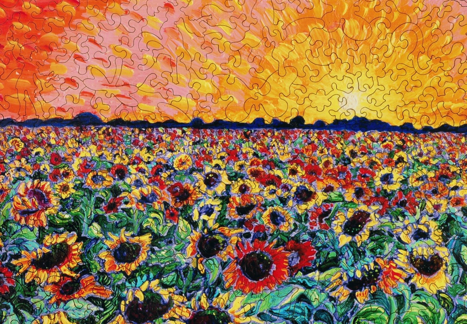 1565x1089 Sunflower Splatter Paint - Sunflower Painting Images
