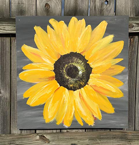 Sunflower Oil Painting at PaintingValley.com | Explore collection of ...