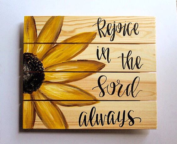 564x460 Summer Art Classes - Sunflower Painting On Wood