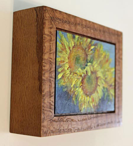 450x492 Sunflower Acrylic Painting Wildflower Studio - Sunflower Painting On Wood