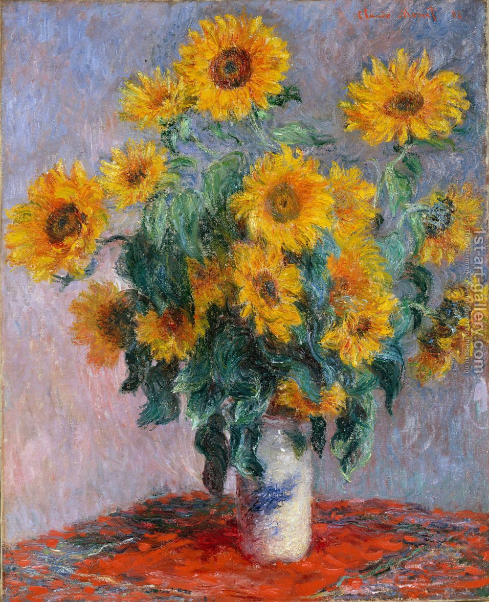 1000x1230 Famous Vases Paintings Amp Reproductions 1st Art Gallery - Sunflower Vase Painting