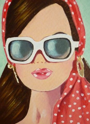 Sunglasses Painting