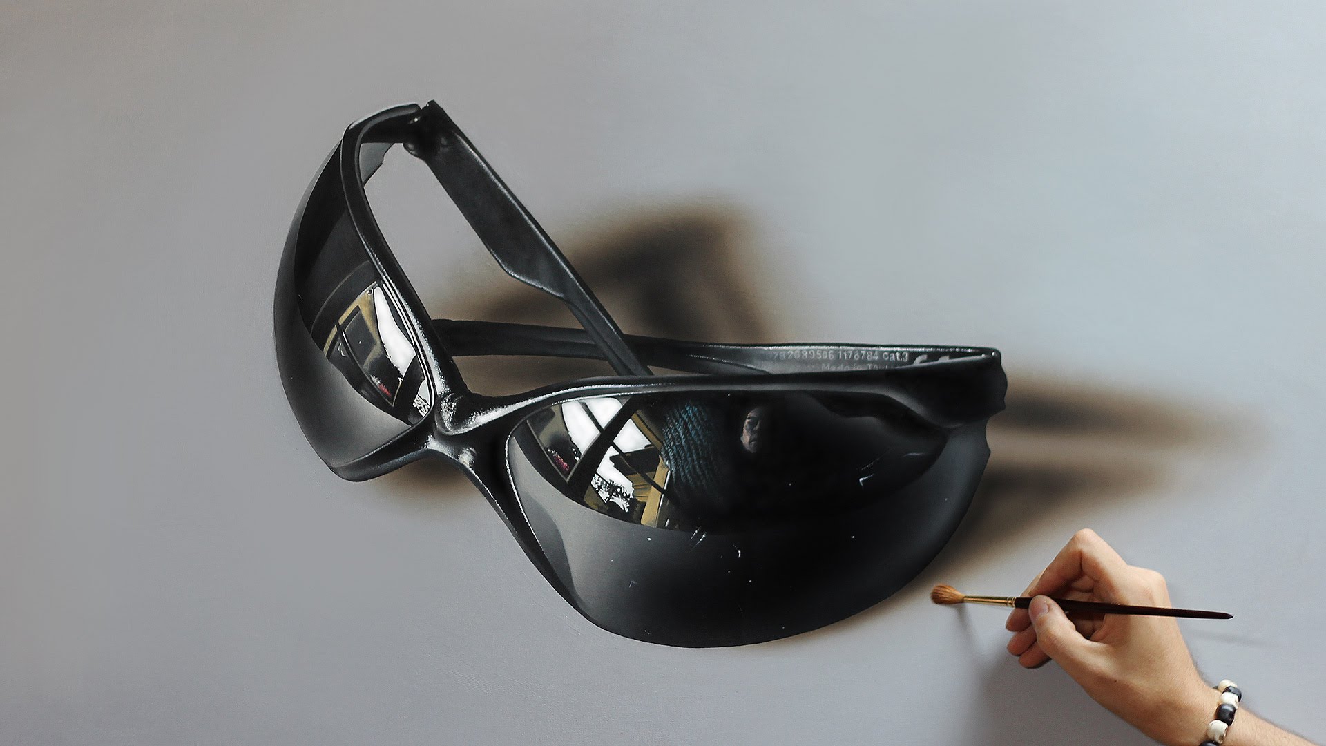 1920x1080 Sunglasses Oil Painting - Sunglasses Painting