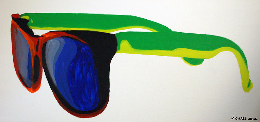 900x423 Sunglasses Painting By Michael Ringwalt - Sunglasses Painting