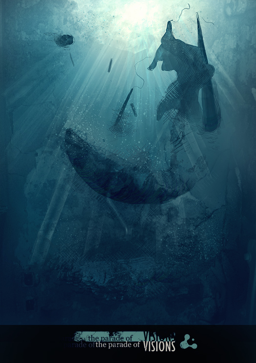524x744 Sunken Ship By Merl1ncz - Sunken Ship Painting