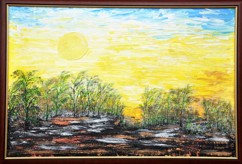 770x524 Saatchi Art Sunny Day Painting By Daniel - Sunny Day Painting