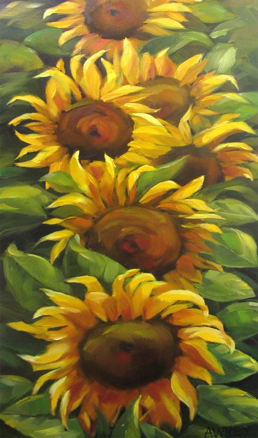 530x900 Sunny Row Oil Painting Lake Effect Gallery - Sunny Painting