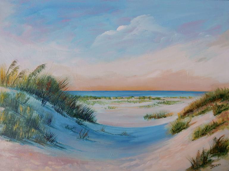 770x576 Saatchi Art Sunrise - Sunrise Beach Painting