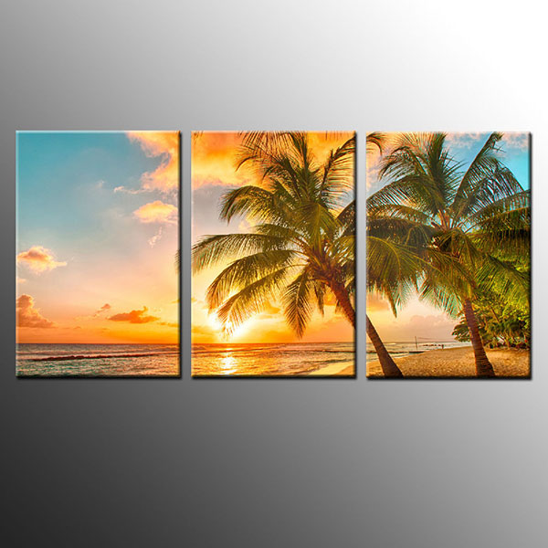 Sunrise Canvas Painting at PaintingValley.com | Explore collection of ...