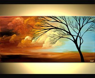 334x275 Painting - Sunrise Canvas Painting