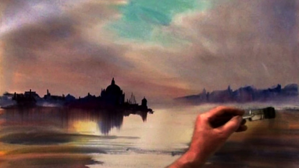 600x338 Watercolor Painting How To Paint Water - Sunrise Painting