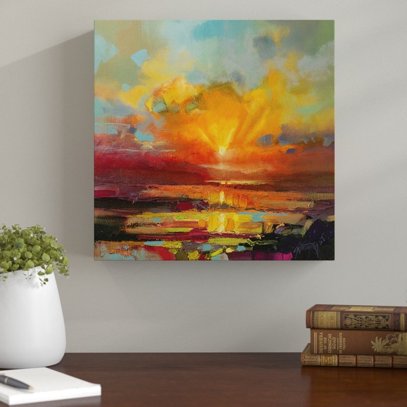 Sunrise Painting at PaintingValley.com | Explore collection of Sunrise ...