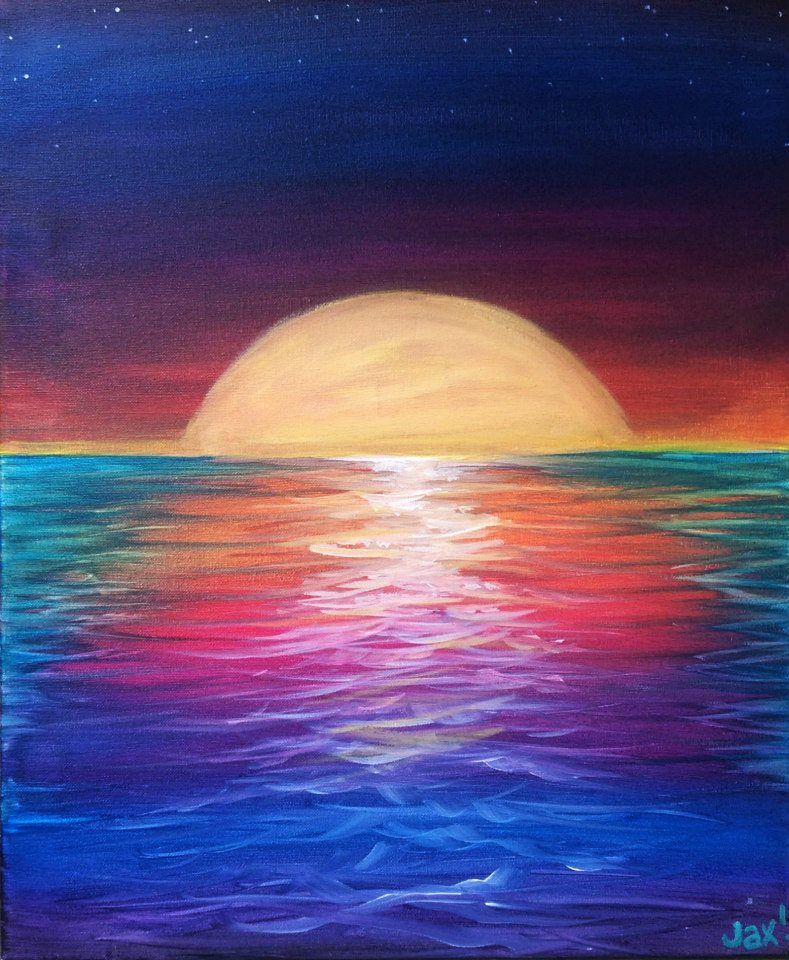 789x960 Colors Of An Ocean Sunset Thursday, 26th 600 900 Art Lessons - Sunset On Ocean Painting