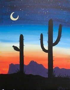 235x300 Arizona Sunset - Sunset Painting