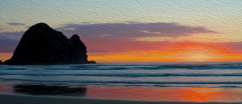 780x336 Wine And Paint Party - Sunset Painting Images