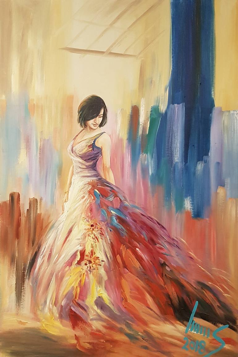 770x1152 Saatchi Art Sunshine Painting By Lamees Alhassar - Sunshine Painting