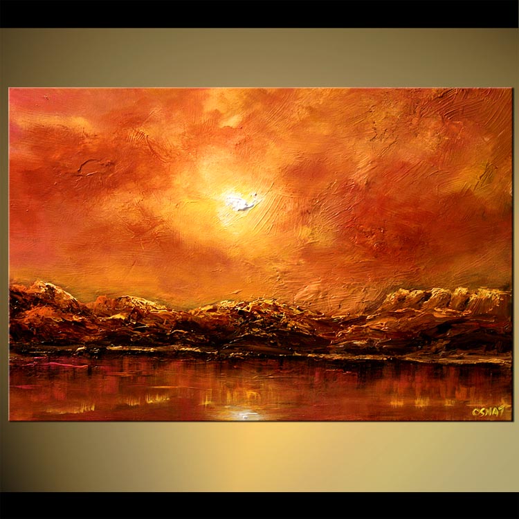 750x750 Painting - Sunshine Painting