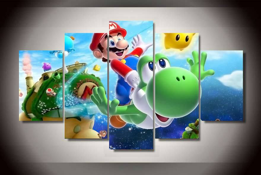 Super Mario Bros Painting at PaintingValley.com | Explore collection of ...