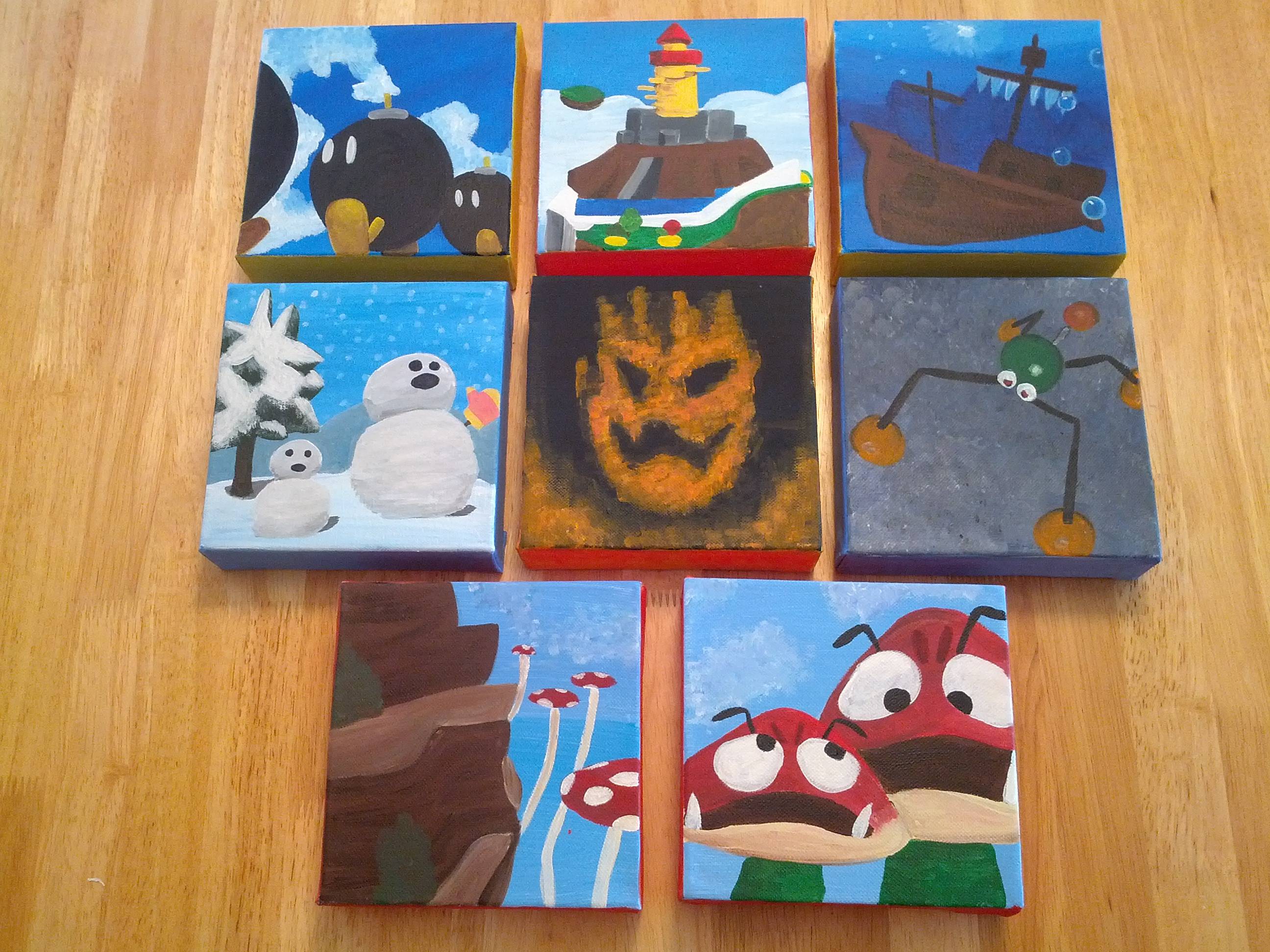 2592x1944 Follow Up To Unfinished Super Mario Paintings. - Super Mario Painting