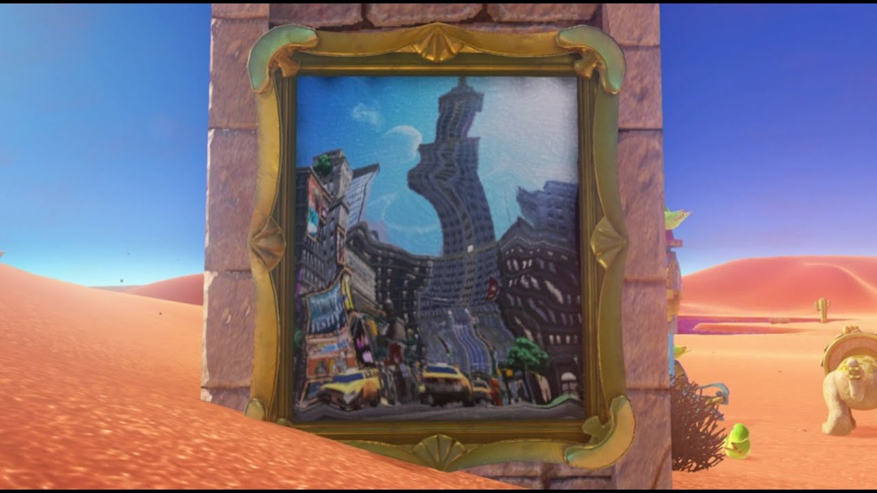 1280x720 Super Mario Odyssey All Warp Paintings Locations - Super Painting