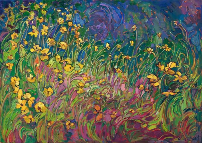 708x500 New Year Art Review Of Erin Hanson Fresh From Her Easel - Super Painting