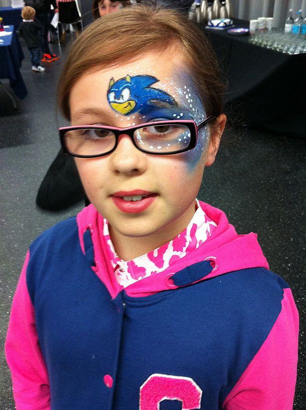 615x823 Sega Super Sonic Raceway Experience - Super Sonic Painting