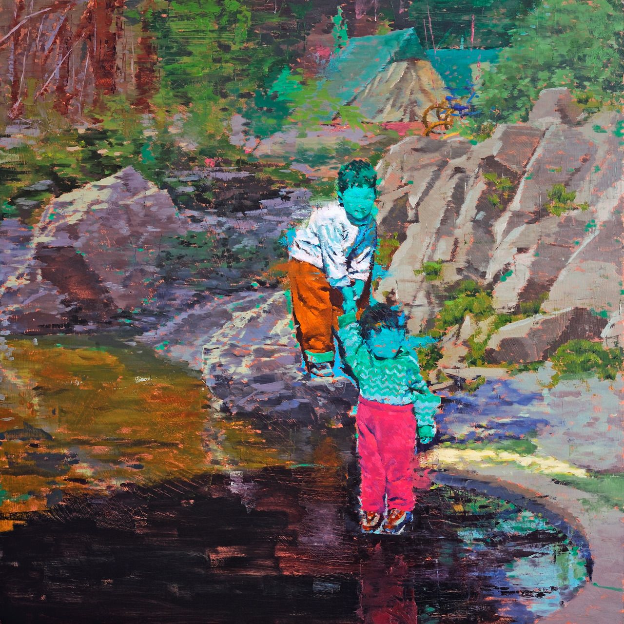 1280x1280 Supersonic Art - Super Sonic Painting