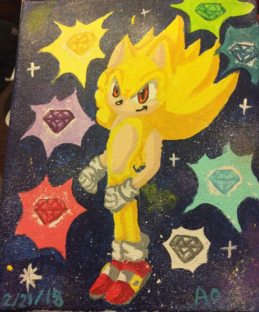 850x1024 Super Sonic Painting! Sonic The Hedgehog! Amino - Super Sonic Painting