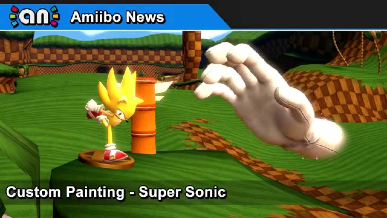 1280x720 Amiibo News Live Presentssuper Sonic. Live 342015 - Super Sonic Painting