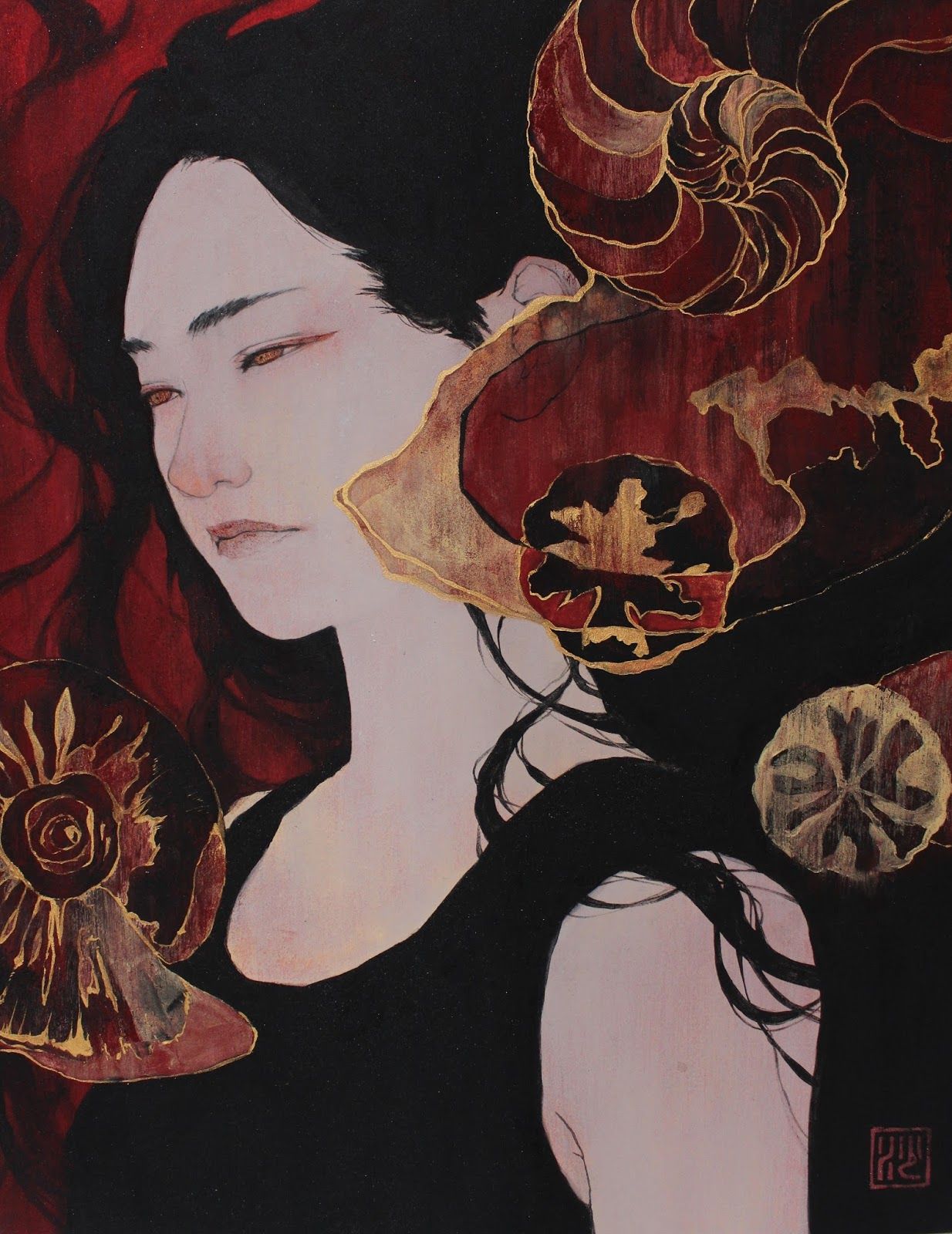 1234x1600 Supersonic Art Shimada Sanami, Paintings. Incredibly Elegant - Super Sonic Painting