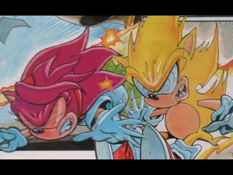 480x360 Amy Tries To Trap Super Sonic! - Super Sonic Painting