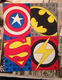 236x305 Canvas Comicsuperhero Painting Wonder Woman - Superhero Canvas Painting