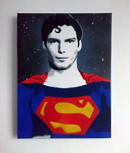 255x300 Superman - Superman Canvas Painting