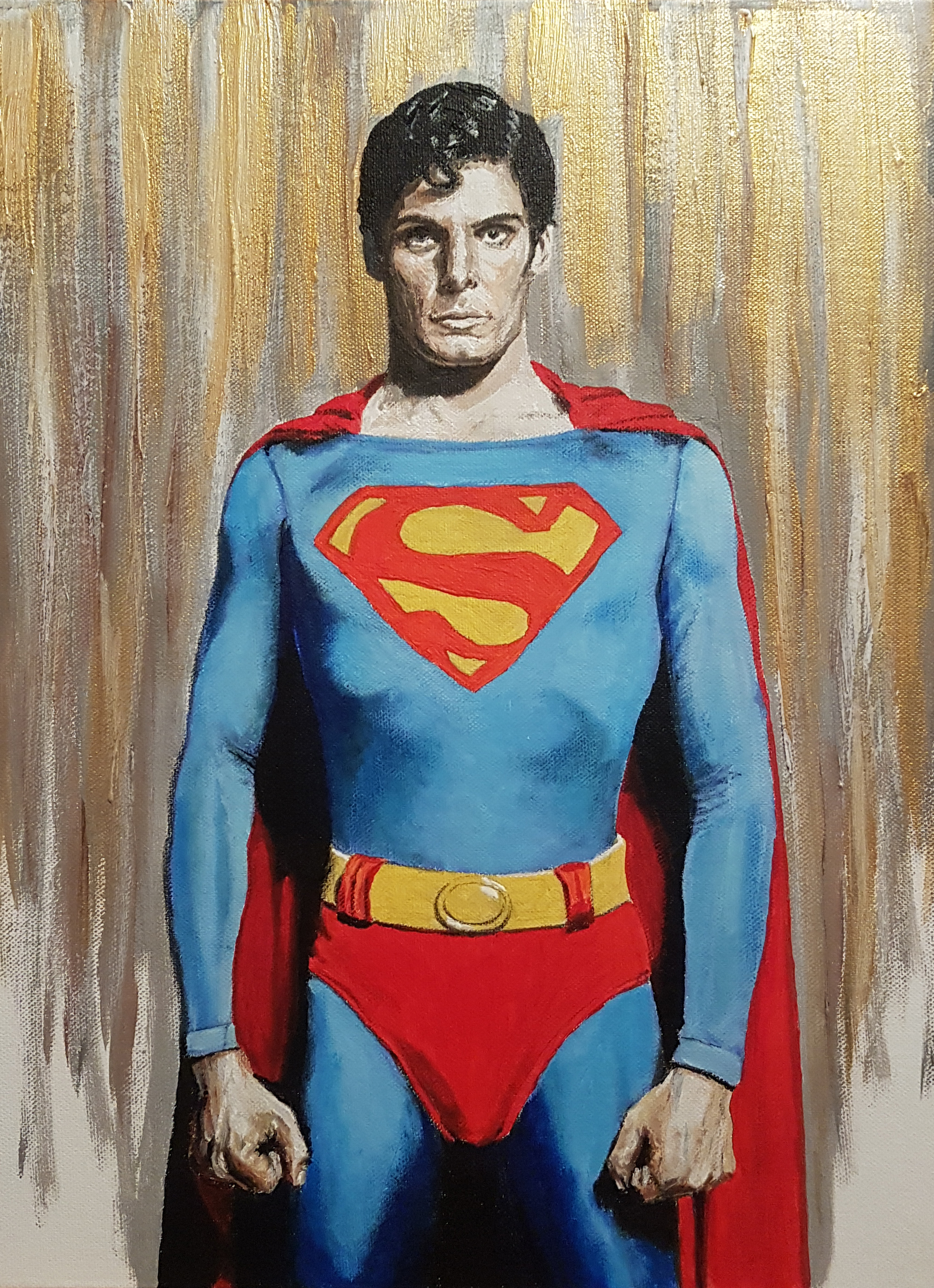 2016x2778 Superman Painting - Superman Painting