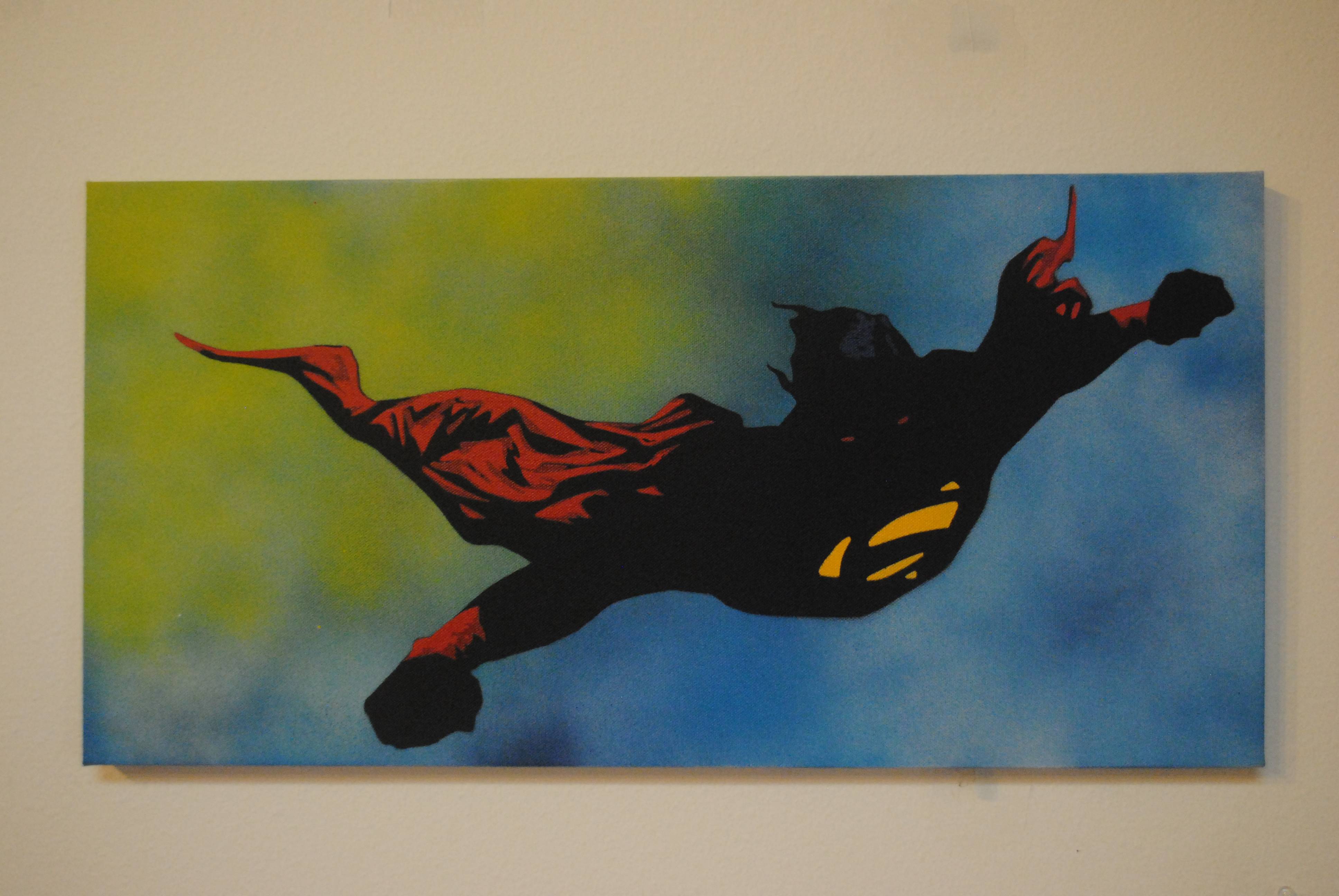 3872x2592 My Superman Painting Superman - Superman Painting