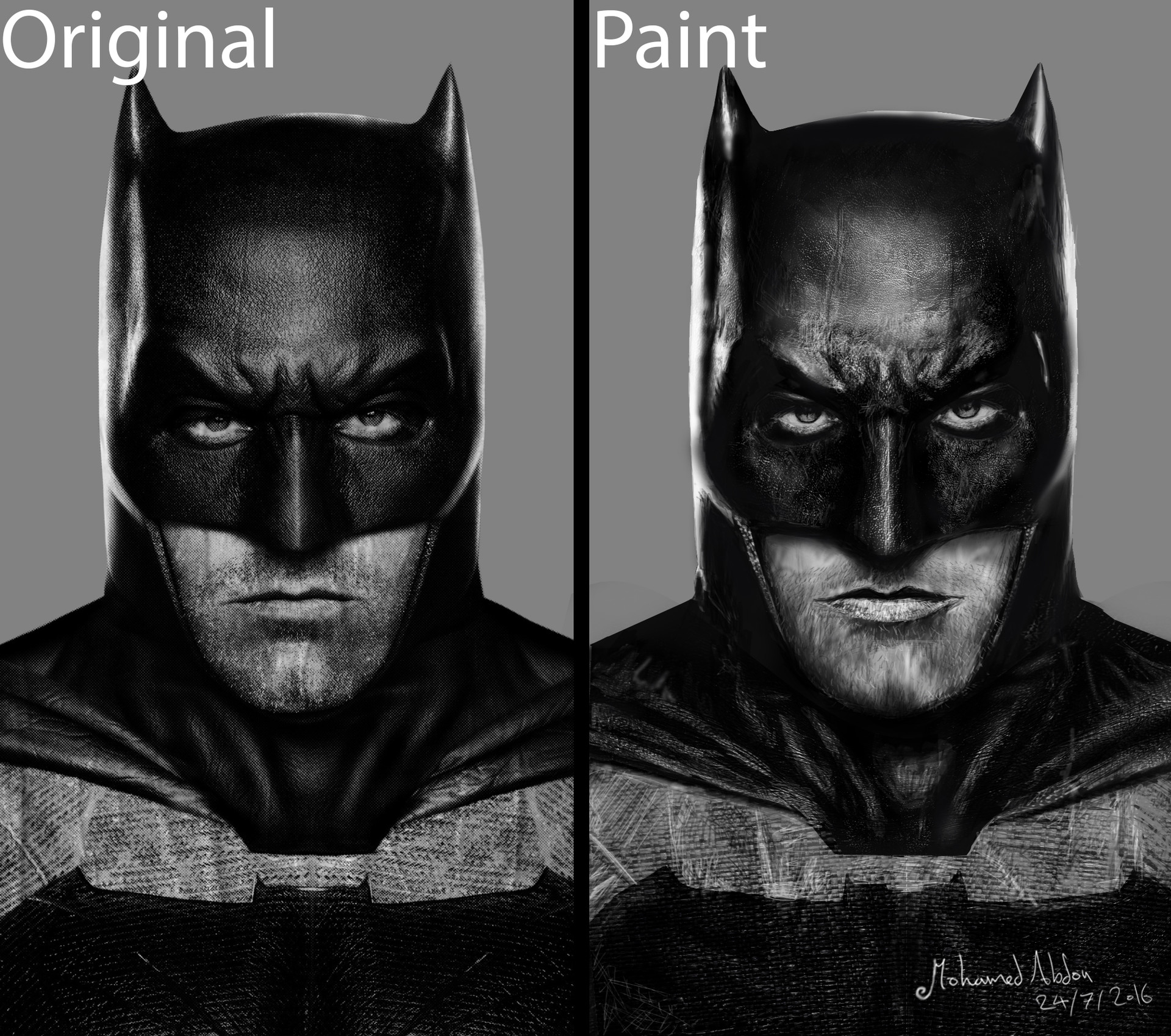 1920x1699 Artstation - Superman Vs Batman Painting