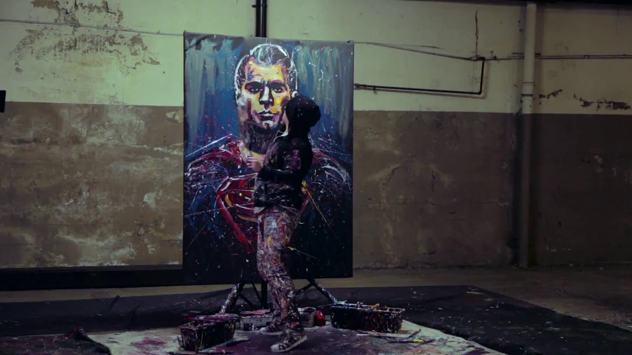 1280x720 Batman Vs Superman - Superman Vs Batman Painting