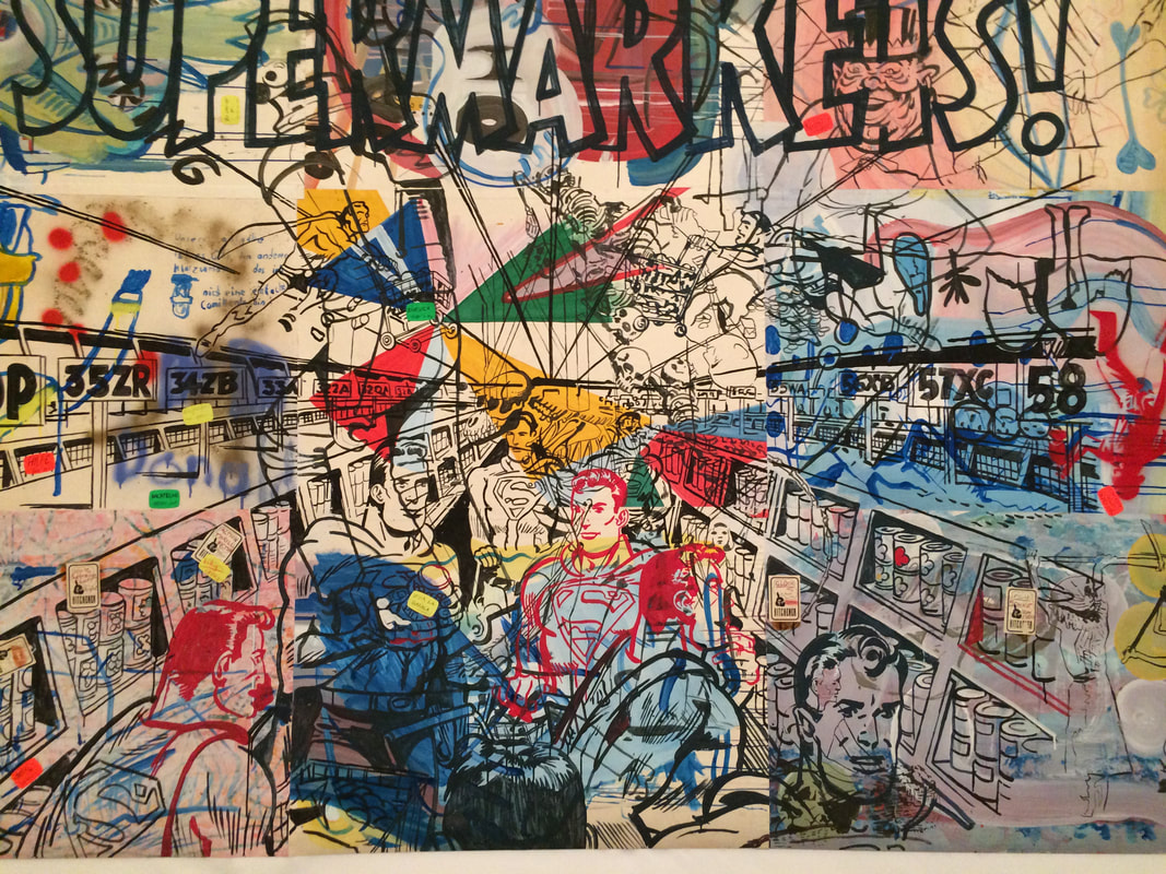 1067x800 Supermarkets By Sigmar Polke - Supermarket Painting