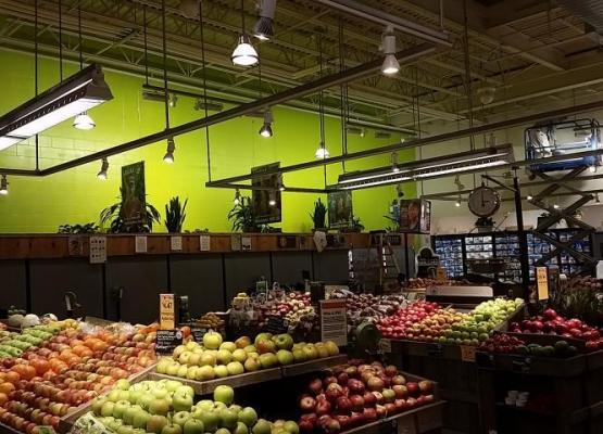 555x400 Interior Commercial Painting For A Supermarket Kaloutas Painting - Supermarket Painting