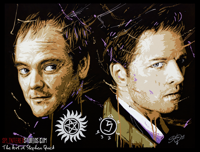 683x519 Supernatural - Supernatural Painting