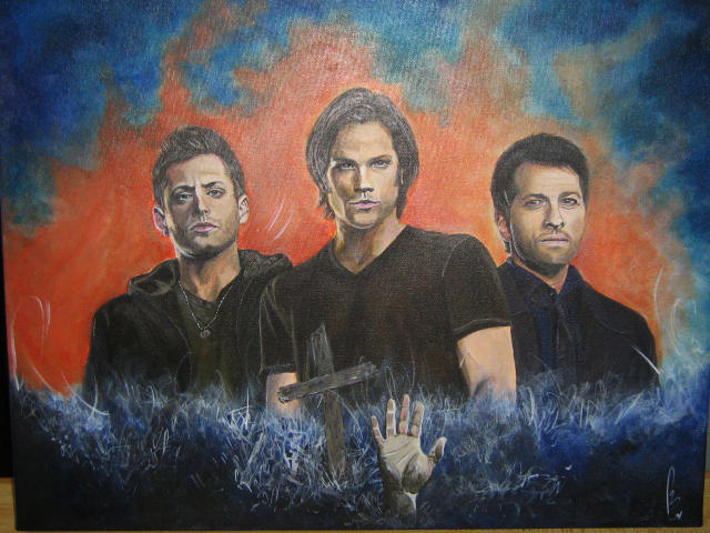 640x480 Supernatural Painting By Cawoohh21 - Supernatural Painting