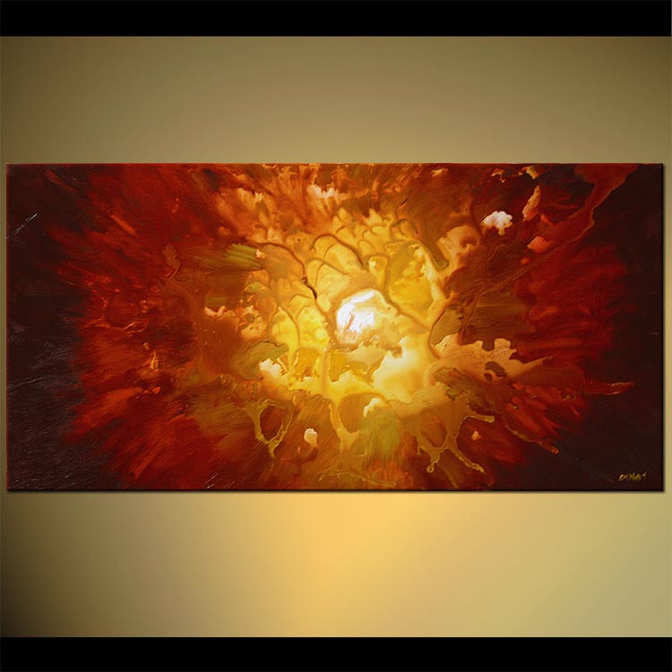 750x750 Painting - Supernova Painting