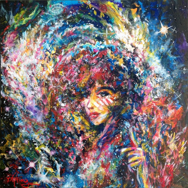 646x646 Phil Fung - Supernova Painting