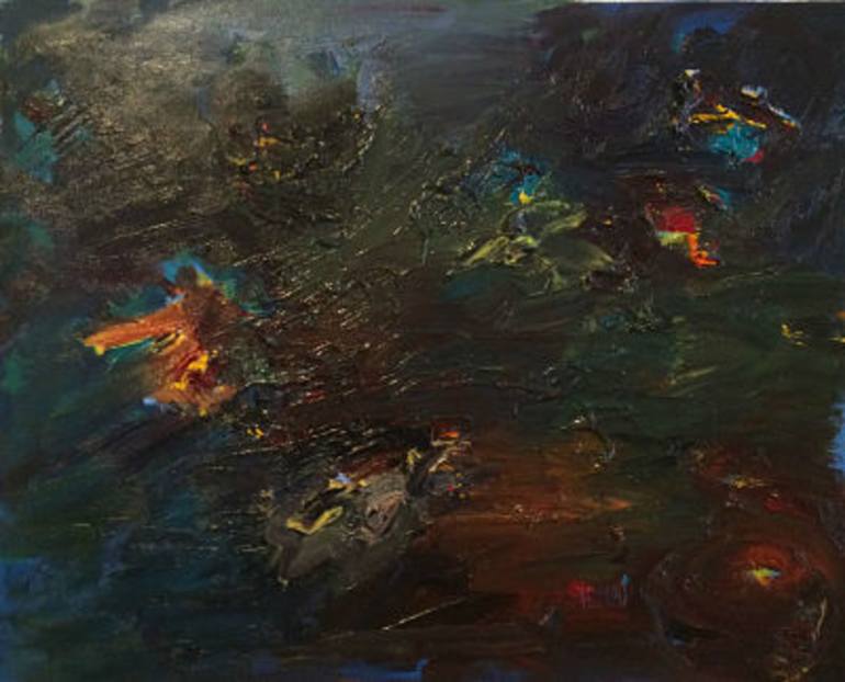 770x622 Saatchi Art Supernova Painting By Larissa Nod - Supernova Painting